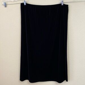 J. Jill Classic Black Maxi Skirt